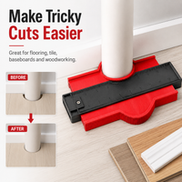 Adjustable Contour Gauge Shape Duplicator for Flooring, Tile & Woodworking